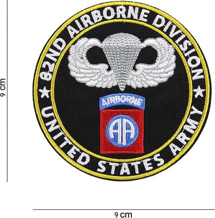 Embleem stof 82nd Airborne division