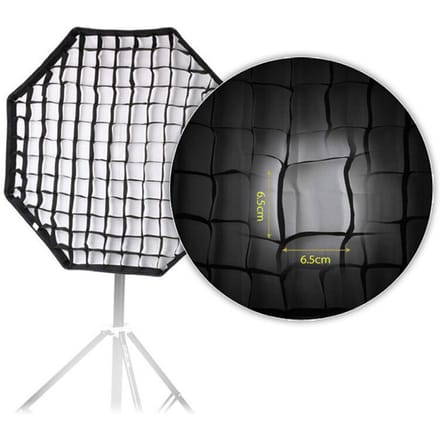 Fotografisch honingraatraster voor 120cm 47 achthoekige paraplu softbox studio flitser paraplu softbox gray