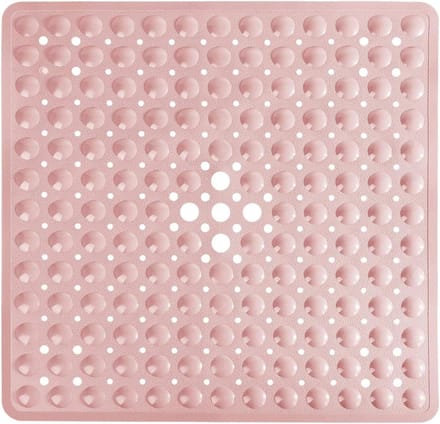 BOTC Antislip Douchemat - Badmat - 53x53CM - Antislipmat Douche - Douchemat Antislip voor Douche - Roze