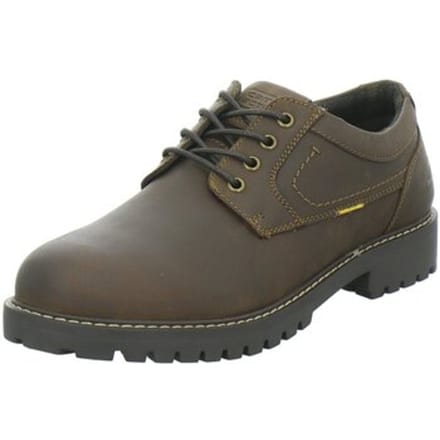 camel active Oxford van echt leer - Maat menswear-46 - Bruin