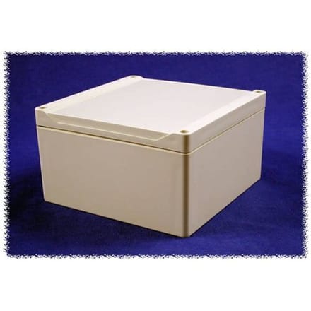Hammond Electronics 1555S2GY Universele behuizing 160 x 160 x 90 Polycarbonaat Grijs 1 stuk(s)