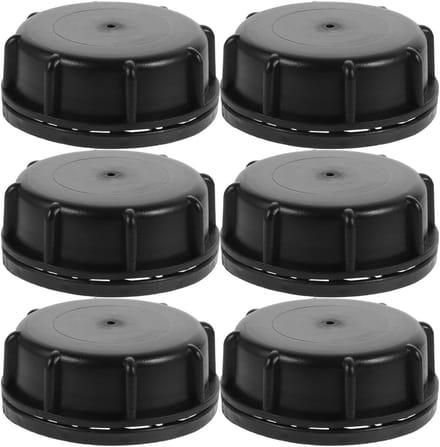 Stackable Emmerdeksel met Drop Design - Grote Draad Coarse Gasdop voor Lekvrije Plastic Vaten van 6 cm