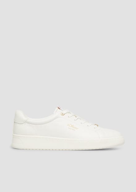 s.Oliver - female - Trainers met plateauzool en leo-detail