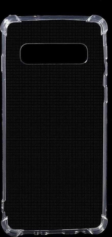 Shop4 - Geschikt voor Samsung Galaxy S10 Hoesje - Zachte Back Case Transparant