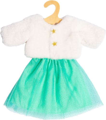Heless Doll's Jacket Plush with Skirt 35-45 cm