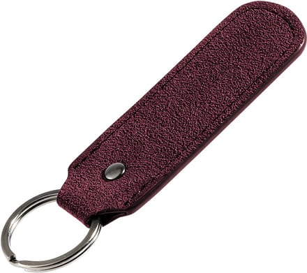 Alcanluxury Alcantara sleutelhanger - Wine Red