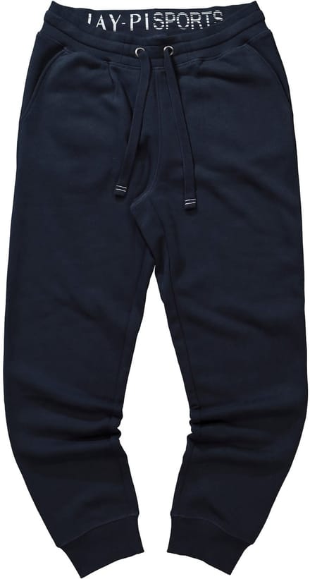 JAY-PI - Heren - Sweatpants met tunnelkoord moderne pasvorm - Donkermarine - Maat XL