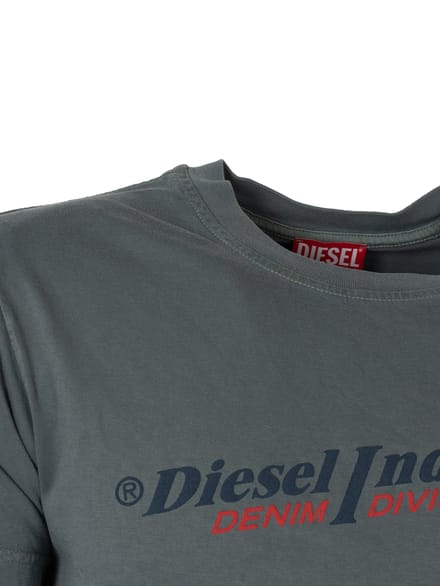 Diesel T-Shirt T-Diegor Mannen Grijs