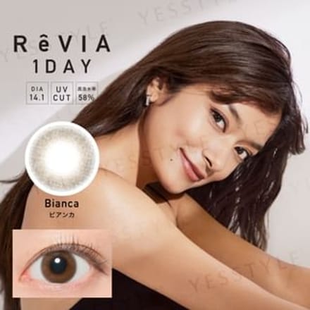 Candy Magic - ReVIA 1 Day Color Lens Bianca 10 pcs P-1.50 (10 pcs)
