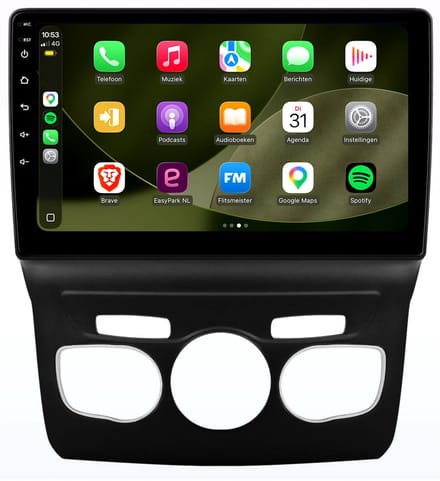 Carplay autoradio geschikt voor Citroën C4 | 2010 t/m 2018 | Android 13 | Draadloos Apple Carplay & Android Auto | 2GB + 32GB | 8-Core processor | Davilon | 2025 model | 2010 2011 2012 2013 2014 2015 2016 2017 2018 | Bluetooth & Wifi