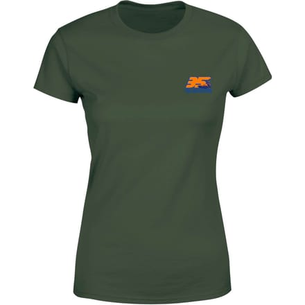 Back To The Future 35 Hill Valley Front Women's T-Shirt - Green - S