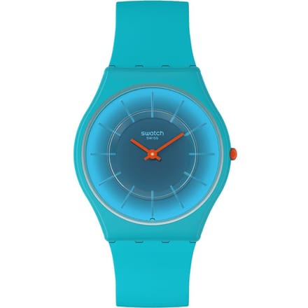 Swatch Skin SS08N114 Radiantly teal Horloge