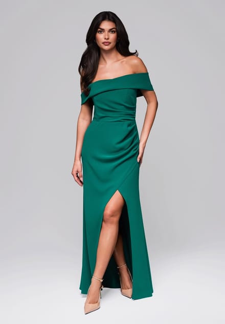 LARICA Jurk - Rits - Jurk Groen S