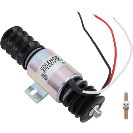 TCU14931 Elektrische Generator Afslaan Solenoïdeklep 12V 55mm Brandstofafsluit Solenoïdeklep voor