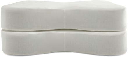 M line Athletic Pillow hoofdkussensloop – Ecru – set van 2 – wasbaar op 60°C – geschikt voor droger