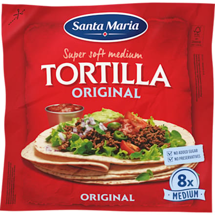 Tortilla original medium