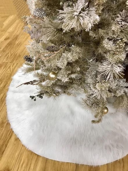 3BMT Kerstboomrok Wit - Kerstboomkleed - 90 cm