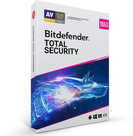 Bitdefender – Total Security – Beveiligingsabonnement – 10 apparaten – VPN