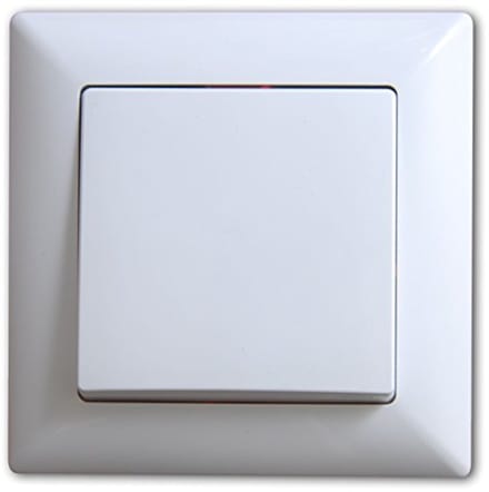 Inbouw Schakelaar met Steekklemmensysteem - Wit 250V 10A
