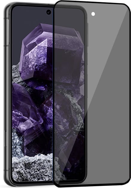 Geschikt voor Google Pixel 8 Screenprotector Privacy - Privacy Beschermglas - Privé GuardCover