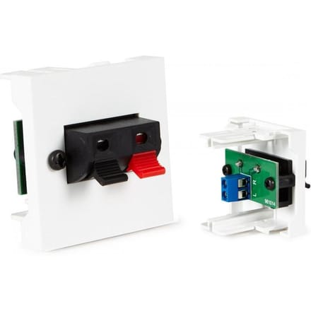 Fonestar WP-35T - Module - Luidsprekeraansluitklemmen klemveer stereo / klemmen, Fonestar wit