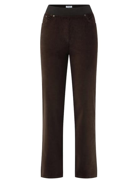 7/8-broek Van Raphaela by Brax bruin