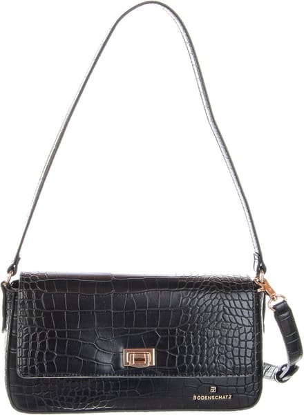 Bodenschatz Schoudertas Avondtas Crossover Bag Black Zwart