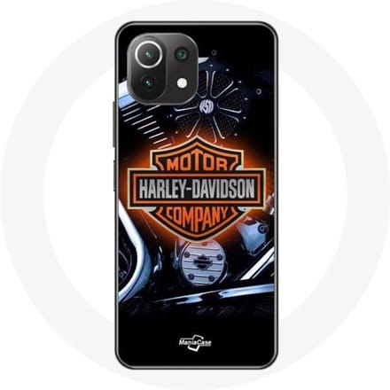Coque - Harley Davidson - Mi 11 Lite - Souple - Noir - Protection