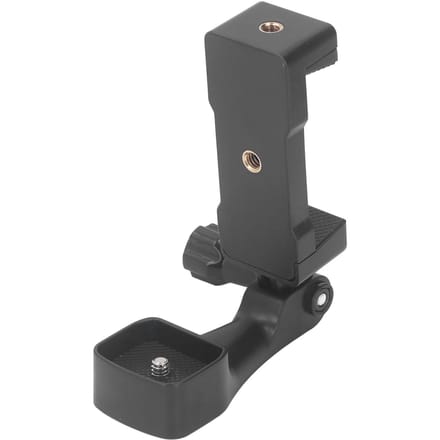 Camera Telefoonhouder Mount voor OSMO Pocket 3 Handheld Actiecamera Voorste Mobiele Telefoonhouder Statief black