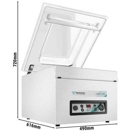 Henkelman Jumbo 42XL - Vacumeermachine - 16m³/h - 600 Watt - Digitaal