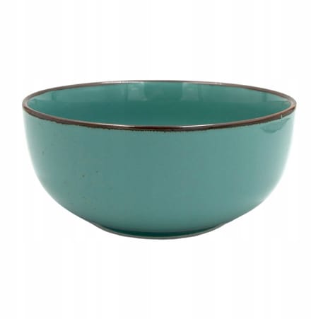 Aluminiumoxide rustieke groene slakom 16,5 cm - Handgemaakt en duurzaam