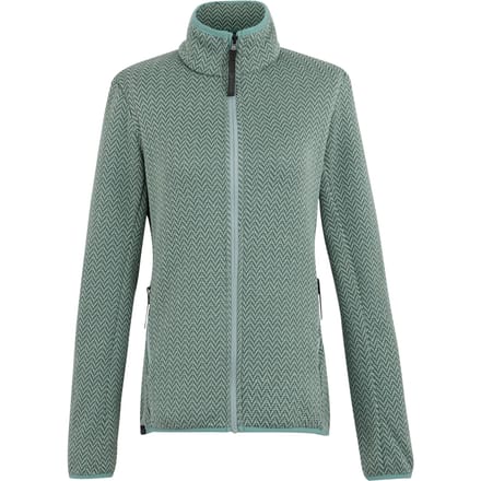 Regatta Dames/Dames Elzie Full Zip Fleecejack (Groene Haze/Vurengroen)