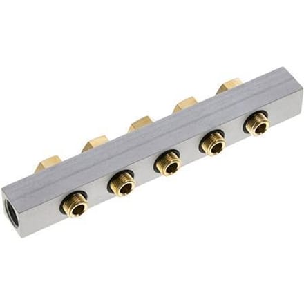 Manifold 5-Station 3/2 5/2 5/3-Weg Airtec M04/P04