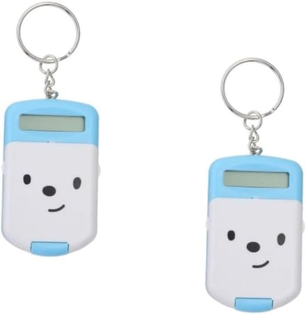 Rekenmachine Set - Mini Teller - Dagelijks Gebruik - Draagbaar Ontwerp - 4 Stuks - Blauw