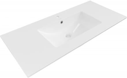 Mexen Atena ingebouwde wastafel 101 x 46 cm, wit - 25011000