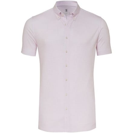 Desoto Overhemd Essential Vichy Check Button-Down Rosé / male