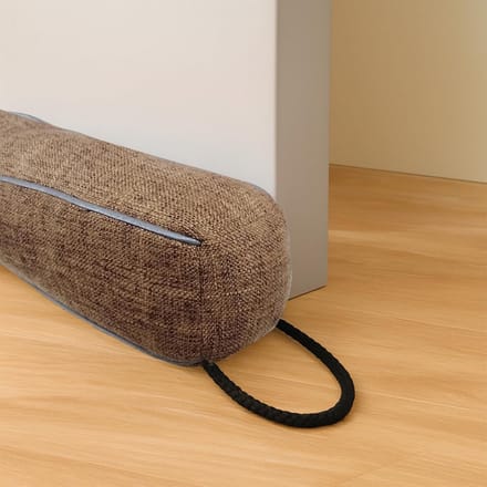 Tochtstopper Deur - Winddichte Stopper - Huis Warm Houden - Granulaat Gevuld - 92 cm - Bruin