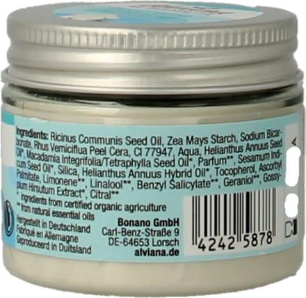 Alviana Deocreme Met Katoen Bio