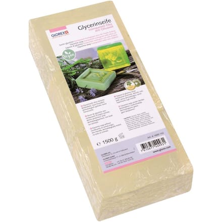 Glycerine Eco-Casting Zeep "Olijfolie", Transparant - 1500 g