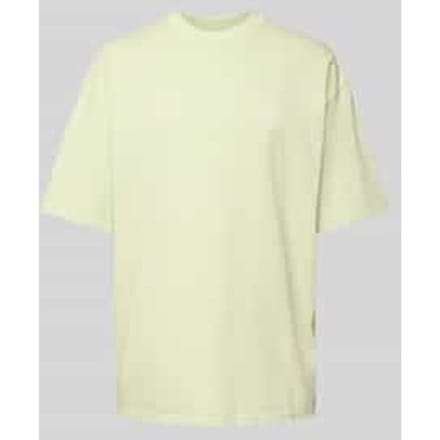Oversized T-shirt met labelprint