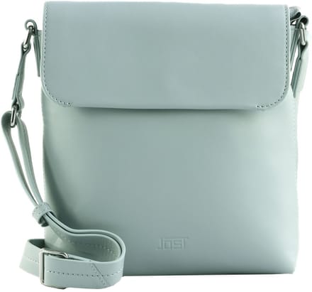 JOST Leren schoudertas Arva Shoulder Bag Misty Blue Lichtblauw