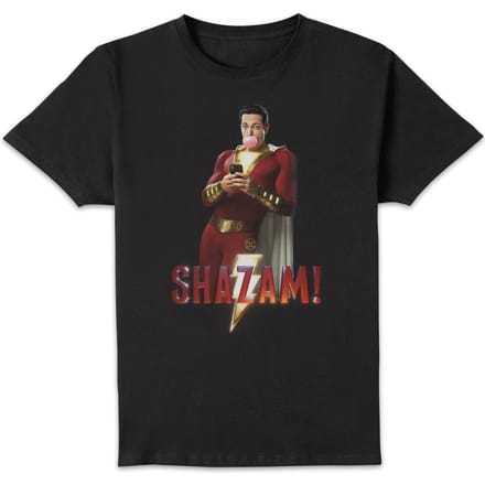Shazam! Bubble Gum t-shirt - Zwart - L