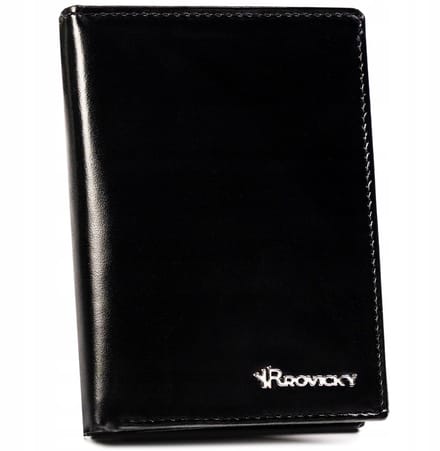 Rovicky Heren Portemonnee Leer Verticaal RFID Blokkerend Cadeauset