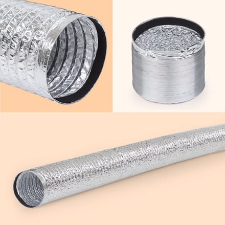 Luchtafvoerslang accessoire vervanging Ø 15 cm 150 cm flex universeel