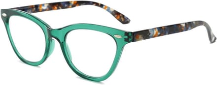 Dames Leesbril Kattenoog met Blauwlichtfilter en Veerscharnier