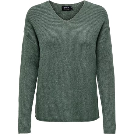 ONLY - ONLCAMILLA V-NECK L/S PULLOVER KNT Dames Trui