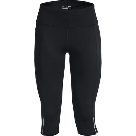 UNDER ARMOUR Fly Fast 3.0 Speed Capri Legging Dames - Black / Black - XS