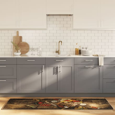 vidaXL - Keukenmat - wasbaar - 60x180 - cm - meerkleurig