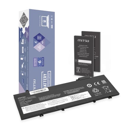 Mitsu Lenovo Thinkpad T480s - Laptopbatterij - Hoge Capaciteit - Volledige Compatibiliteit - Draagbaar