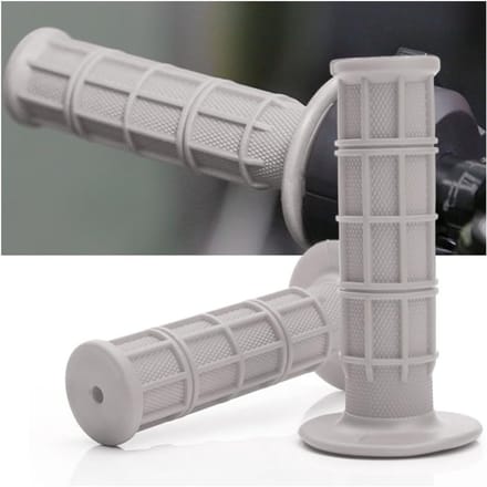 2 Stuks Rubber Motorfiets Stuurgrepen - Universele Fietsaccessoires voor Comfort en Grip